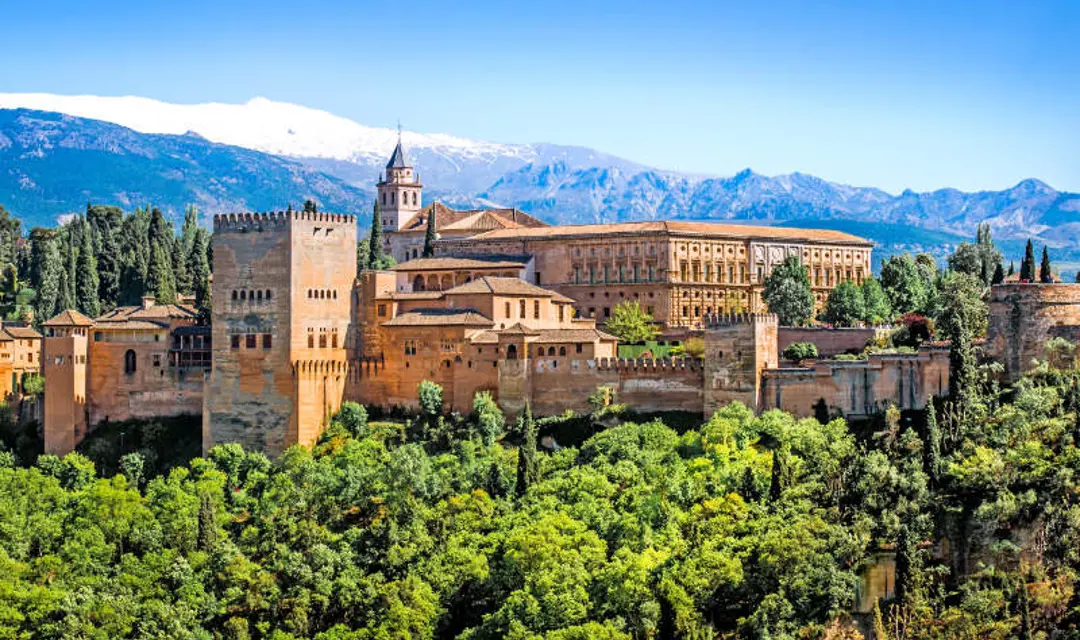 A panoramic view of Granada, Spain