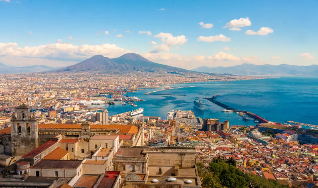 A panoramic view of the Cilento Coast, Italy